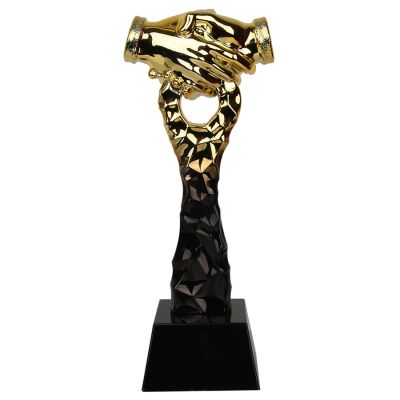 Statuetka uścisk dłoni - podziękowanie A698
