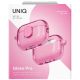 6. Etui UNIQ Glase Pro na AirPods Pro 3 Lock Case - przezroczysto-różowe