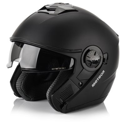 8. Kask motocyklowy Meteor Hekato XL 61 cm czarny