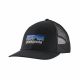 Czapka z daszkiem Patagonia Logo LoPro Trucker Hat 38283-BLK