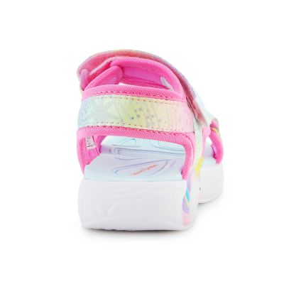 5. Sandały Skechers S-Lights Unicorn Dreams Sandal-Majestic Bliss Jr 302682N-PKMT