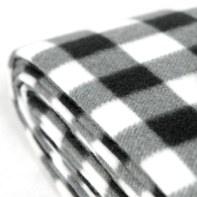 4. PROMIS KOC PIKNIKOWY,CZARNA KRATA, 200 CM X 200 CM