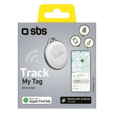2. Lokalizator SBS Track My Tag uniwersalny tracker - biały