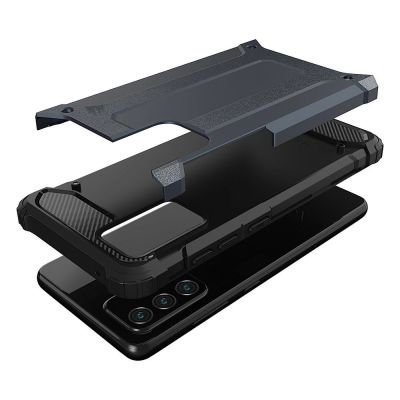4. Pancerne hybrydowe etui Hybrid Armor pokrowiec na Samsung Galaxy A26 - niebieskie