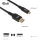 6. CLUB3D CAC-1563 adapter kablowy 2 m USB Type-C DisplayPort Czarny