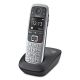 Telefon Gigaset E560 z systemem DECT, identyfikacja dzwoniącego, Czarny, Srebrny