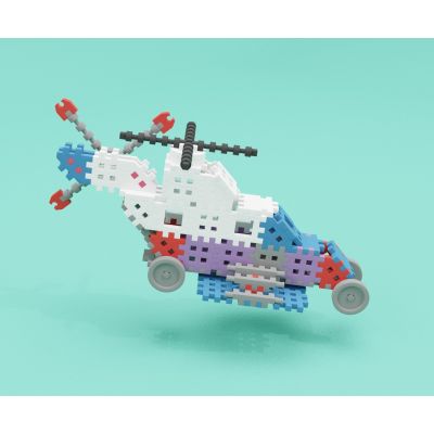 3. Klocki konstrukcyjne Marioinex Mini Waffle Konstruktor Expert, 301 elementów