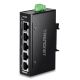 Trendnet TI-ELC50 przełącznik sieciowy Nie zarządzany Fast Ethernet (10/100) Czarny