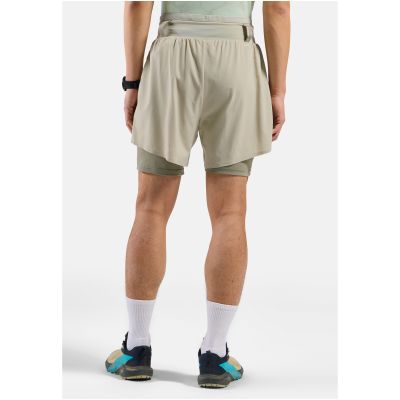 5. Spodenki męskie Odlo X-ALP TRAIL 6 INCH 2-in-1 short szare