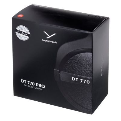 32. Beyerdynamic DT 770 PRO 250 OHM BLACK LIMITED EDITION - Słuchawki studyjne zamknięte