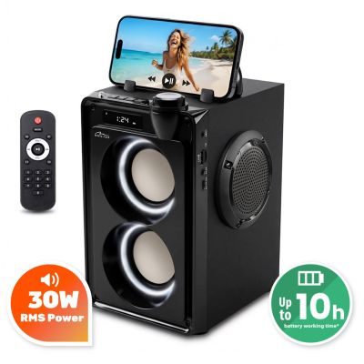 8. MEDIA-TECH PRZENOŚNY GŁOŚNIK BLUETOOTH OVERBOX MT3186