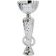PUCHAR METALOWY SREBRNY 28,5 CM TRYUMF