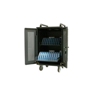 2. Avtek International Avtek Charging Cart 20 Przenośna szafa do zarządzania urządzeniami Czarny
