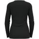 2. Koszulka damska Odlo BL TOP crew neck l/s MERINO 200 roz. M Czarna