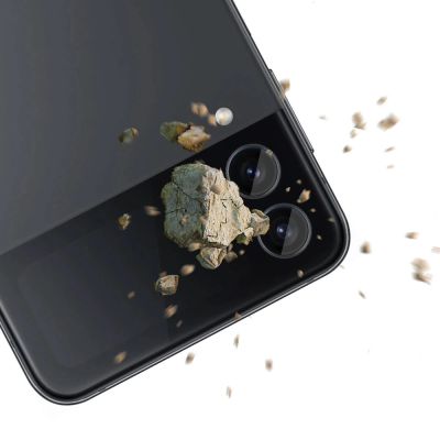 3. Osłona aparatu 3mk Lens Protection Pro na Samsung Galaxy Z Flip 4 - czarna