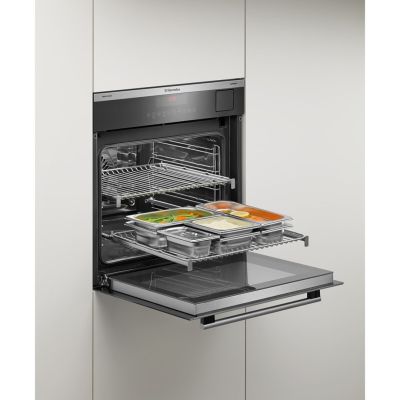 3. Zestaw stalowych naczyń do gotowania na parze ELECTROLUX PKKS8 4 szt.