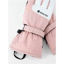 Rękawice narciarskie damskie VIKING Sherpa GTX 2.0 różowo białe   5
