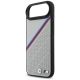 6. Etui BMW M Tricolor Metal Logo MagSafe do iPhone 17 Air - szare