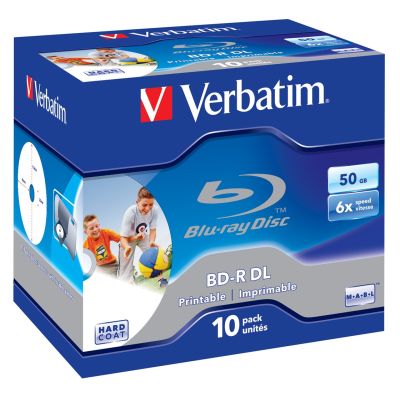 2. Płyta BluRay Verbatim BD-R, 50GB, 6x DLP/DL/IWP