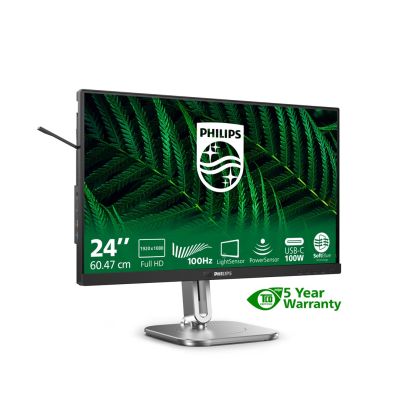 4. Philips 5000 series 24B2G5301/00, 60.5 cm (23.8"), 1920 x 1080 piksele, Full HD, LCD, 4 ms