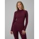 Bezszwowa bielizna narciarska, termoaktywna, z wykończeniem szybkoschnącym - longsleeve damskie 4F 4FWAW26USEAF324-60S
