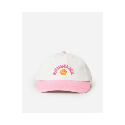 2. Czapka z daszkiem RIP CURL Washed Twill Cap-Girl różowy