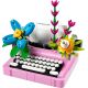 9. LEGO Creator 3w1 31169 - Maszyna do pisania z kwiatami