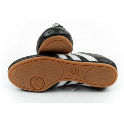 9. Adidas buty damskie sportowe Taekwondo Lace czarne modne skórzane