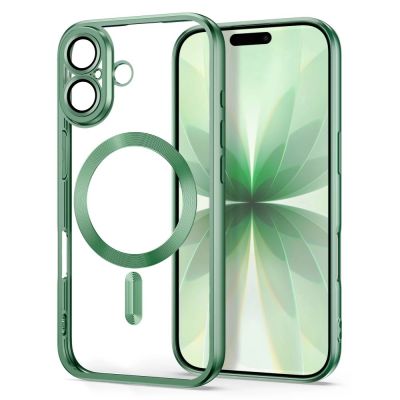 2. Etui Tech-Protect MagFlex na iPhone 17 - zielone matowe