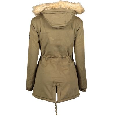 3. Parka damska Geographical Norway AMPURIA LADY 056 BS3 (WQ833F/GN-KAKI)