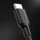 21. Kabel Ugreen US286 USB-C - USB-C 3A 480Mb/s 3m - czarny