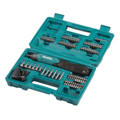 Makita DF001DW wkrętak zasilany/zakrętark udarowy 220 RPM Czarny, Niebieski