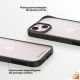4. Etui PanzerGlass ClearCase na iPhone 15 z certyfikatem Military Grade - przezroczysto-czarne