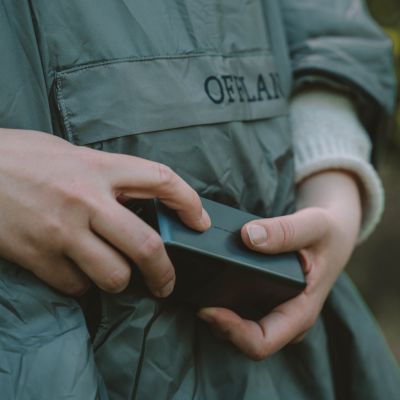 10. Ponczo kempingowe Offlander Wodoodporne OFF_CACC_55GR