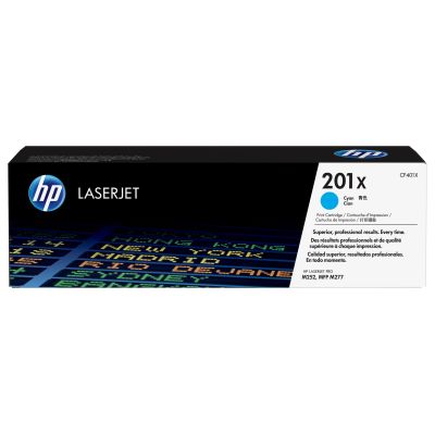 2. Toner HP niebieski HP 201X, HP201X=CF401X, 2300 str.