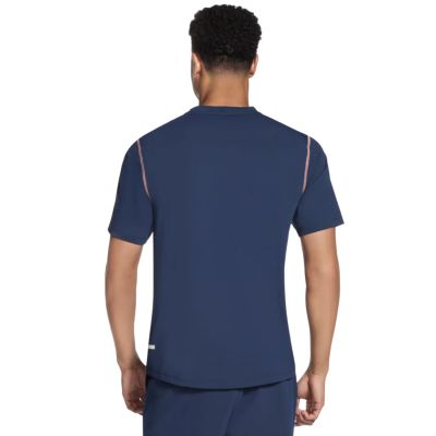2. Skechers Go Dri All Day Tee TS315-NVY Granatowe XL