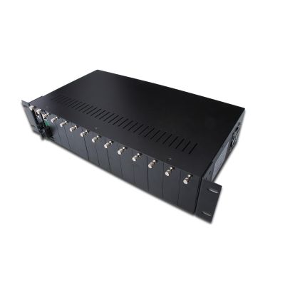 8. Digitus Obudowa do media konwerterów serii DN-82x1x, DN-82x2x i DN-82x3x, 14 slotów, 2U