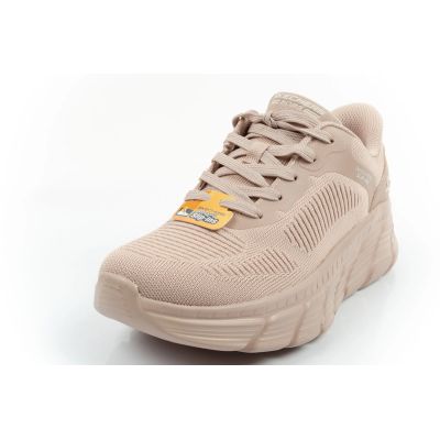 3. Skechers buty damskie sportowe Bobs B Flex SLIP-INS beżowe wygodne
