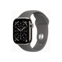 Apple Watch Series 11 OLED 42 mm Cyfrowy 374 x 446 px Ekran dotykowy 5G Tytan Wi-Fi GPS
