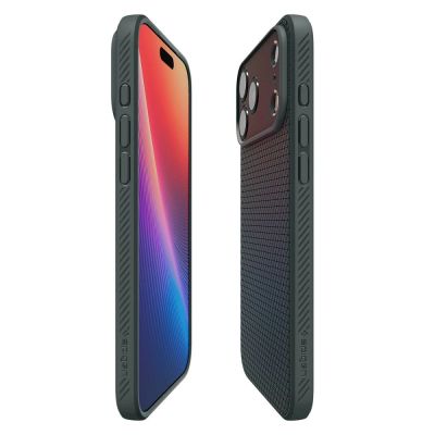 8. Etui Spigen Liquid Air na iPhone 17 Pro Max - zielone
