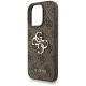 6. Etui Guess 4G Strap 4G Classic Logo na iPhone 16 Pro Max - brązowe