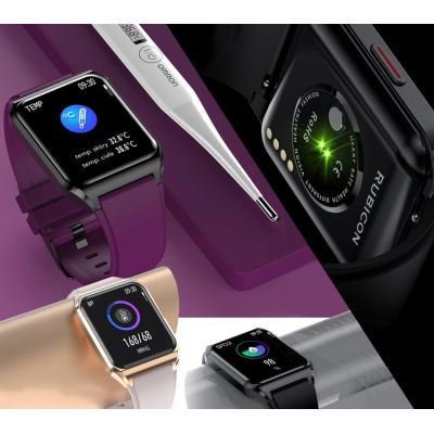 10. Smartwatch Rubicon RNCE89-3 Złoto-Różowy