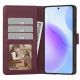 9. Etui Tech-Protect Wallet na Samsung Galaxy A27 5G - bordowe