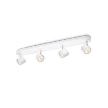 Philips Dimmable LED Sufitowy/ścienny reflektor punktowy Star 4 x