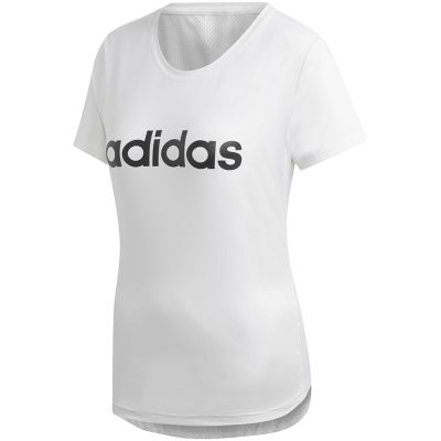 13. Koszulka adidas W D2M Logo Tee W DU2080