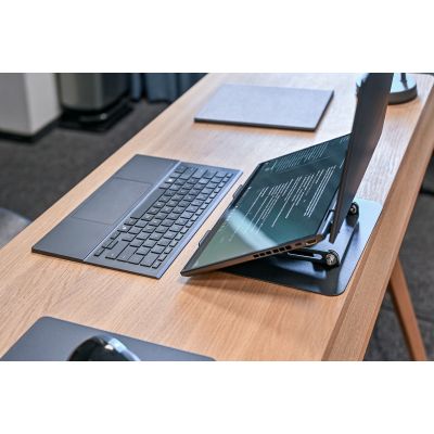 13. MEDIA-TECH REGULOWANA, OBRACANA, ERGONOMICZNA PODSTAWKA POD LAPTOPA LAPTOP STAND ROTO MT2662