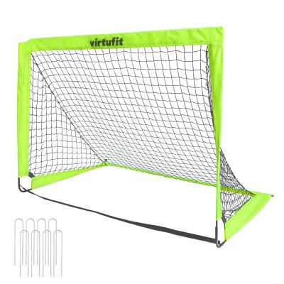 20. VIRTUFIT ZESTAW SKŁADANYCH BRAMEK DO PIŁKI NOŻNEJ - BRAMKI DO PIŁKI NOŻNEJ - 120 X 90 CM