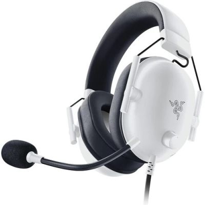 Razer Blackshark V2 X Zestaw słuchawkowy Przewodowa Opaska na głowę Gaming Czarny, Biały