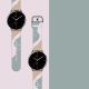 3. Pasek Strap Moro do Samsung Galaxy Watch 40 / 41 / 42 / 43 / 44 mm silikonowa bransoletka opaska do zegarka - wzór 17