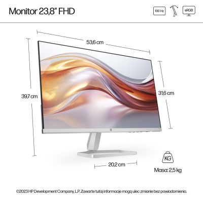 11. MONITOR HP LED 23,8” 524sf (94C17E9)